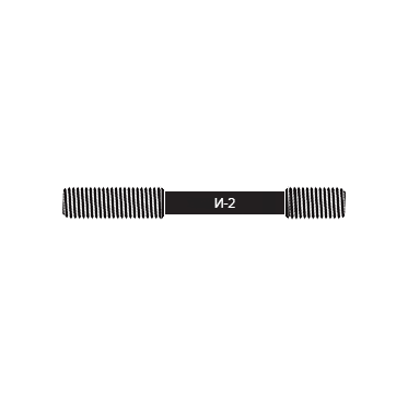 Шпилька М5х30 ГОСТ 22032-76 сталь 30 исполнение 2